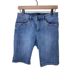 FDJ French Dressing Jeans Olivia Bermuda Denim Shorts SIze 8